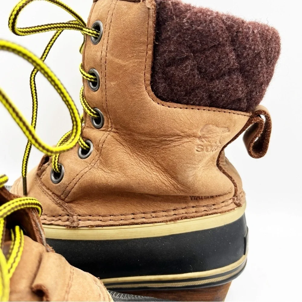 Sorel Slimpack Lace II Waterproof Boot Shoe Fleece Lining